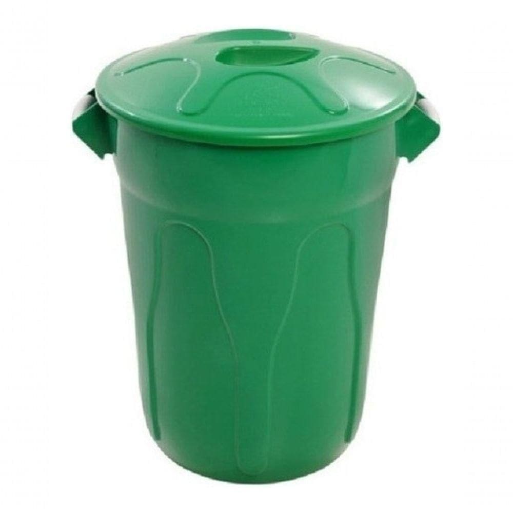 Cesto De Lixo Tipo Balde 100 Litros Verde