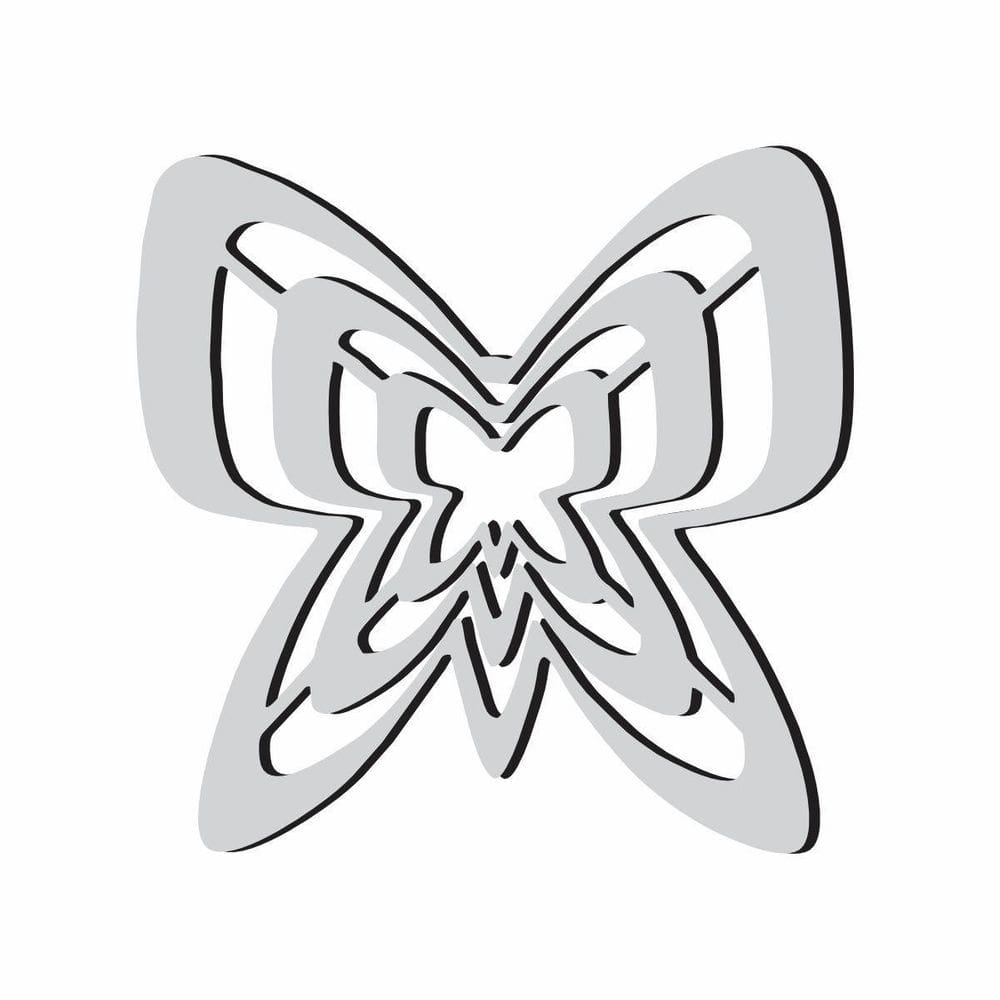 Gabarito Borboleta Patchwork Fuxico Régua Molde Acrilico