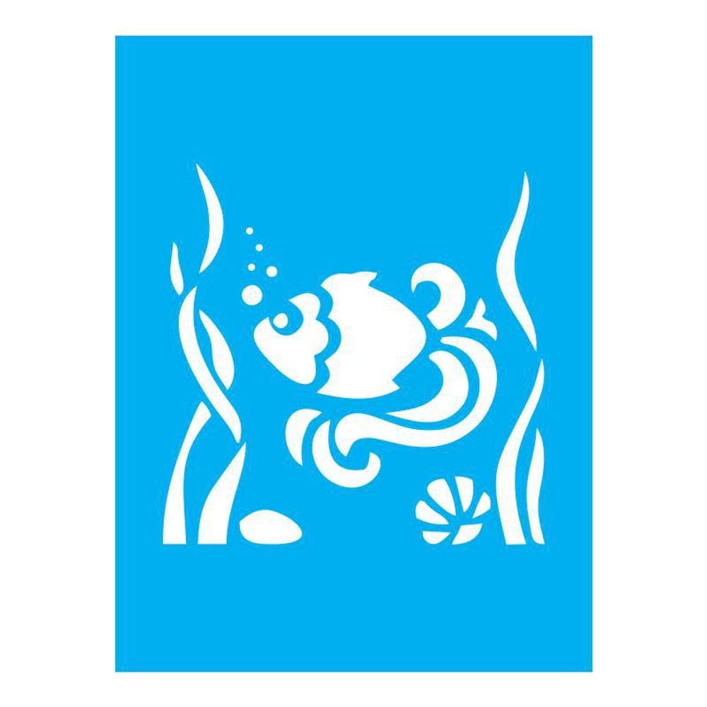 Stencil Tamako Peixe - 15X20Cm - Ref A3205