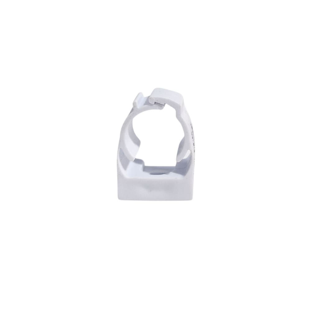 ABRAÇADEIRA PVC 3/4” BRANCA - MAXXBOX