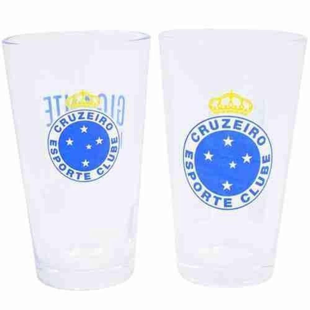 Jg 2 Copos De Vidro 475Ml - Cruzeiro
