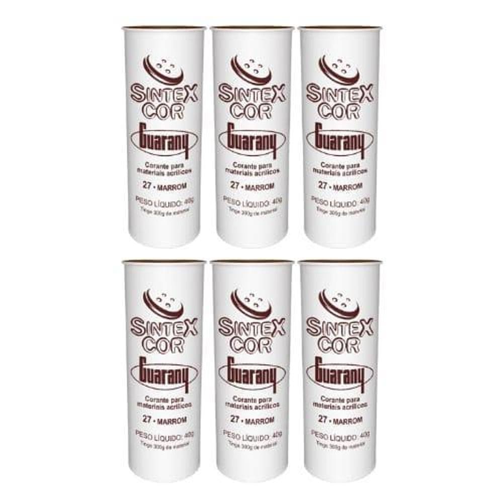 Corante Para Materiais Acrílicos Sintexcor Guarany 6U Marrom