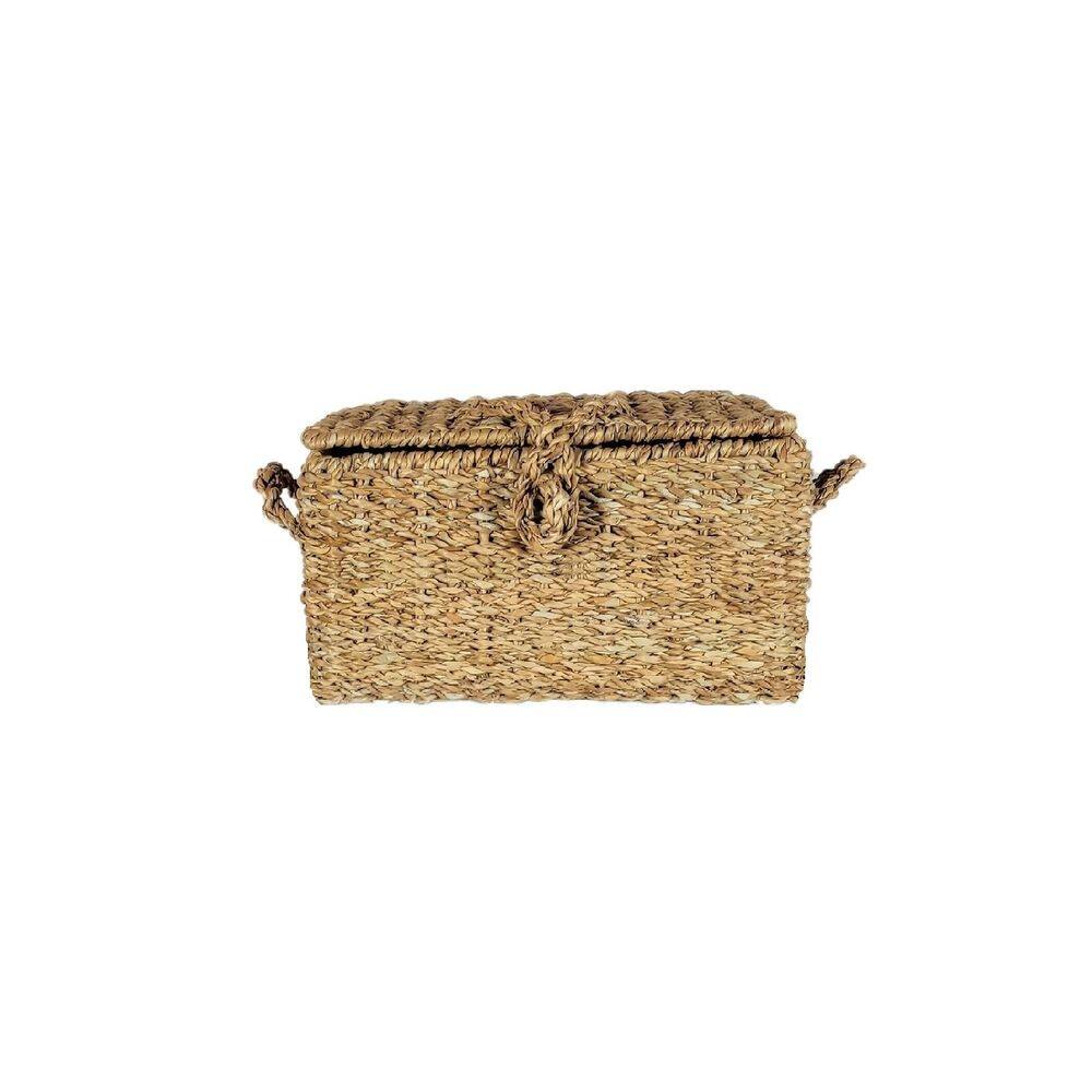 Cesto Baú De Seagrass Com Alças Tauane - Jolitex