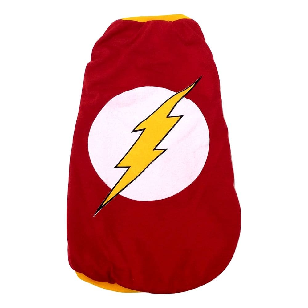 Camiseta Super Heróis Flash cor vermelha Tamanho G