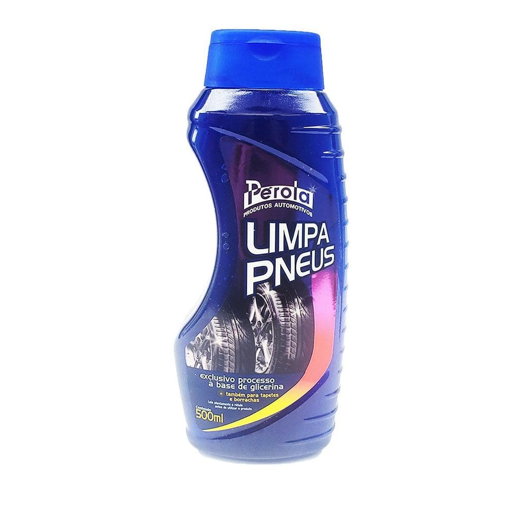 Limpa Pneu Pretinho - Pérola 500Ml - Não Sai Fácil - Nbc