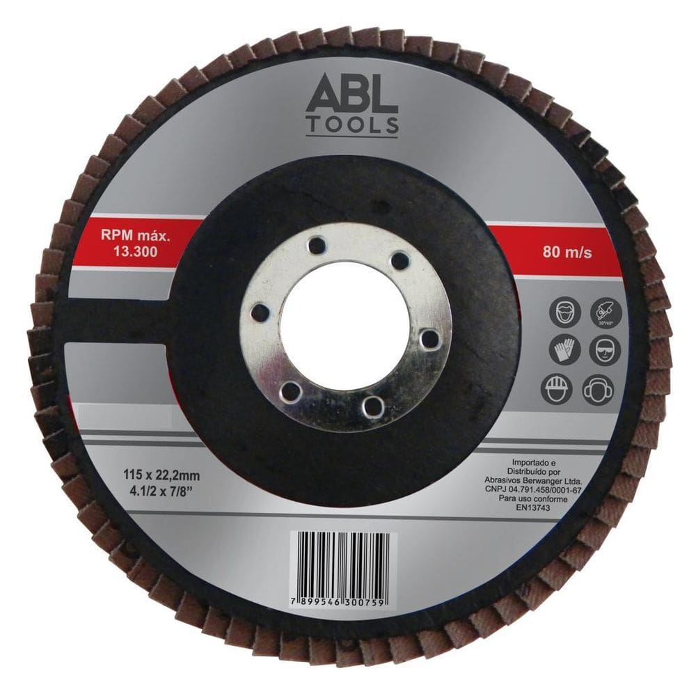 Disco Flap 115Mm G120 - Abl Tools