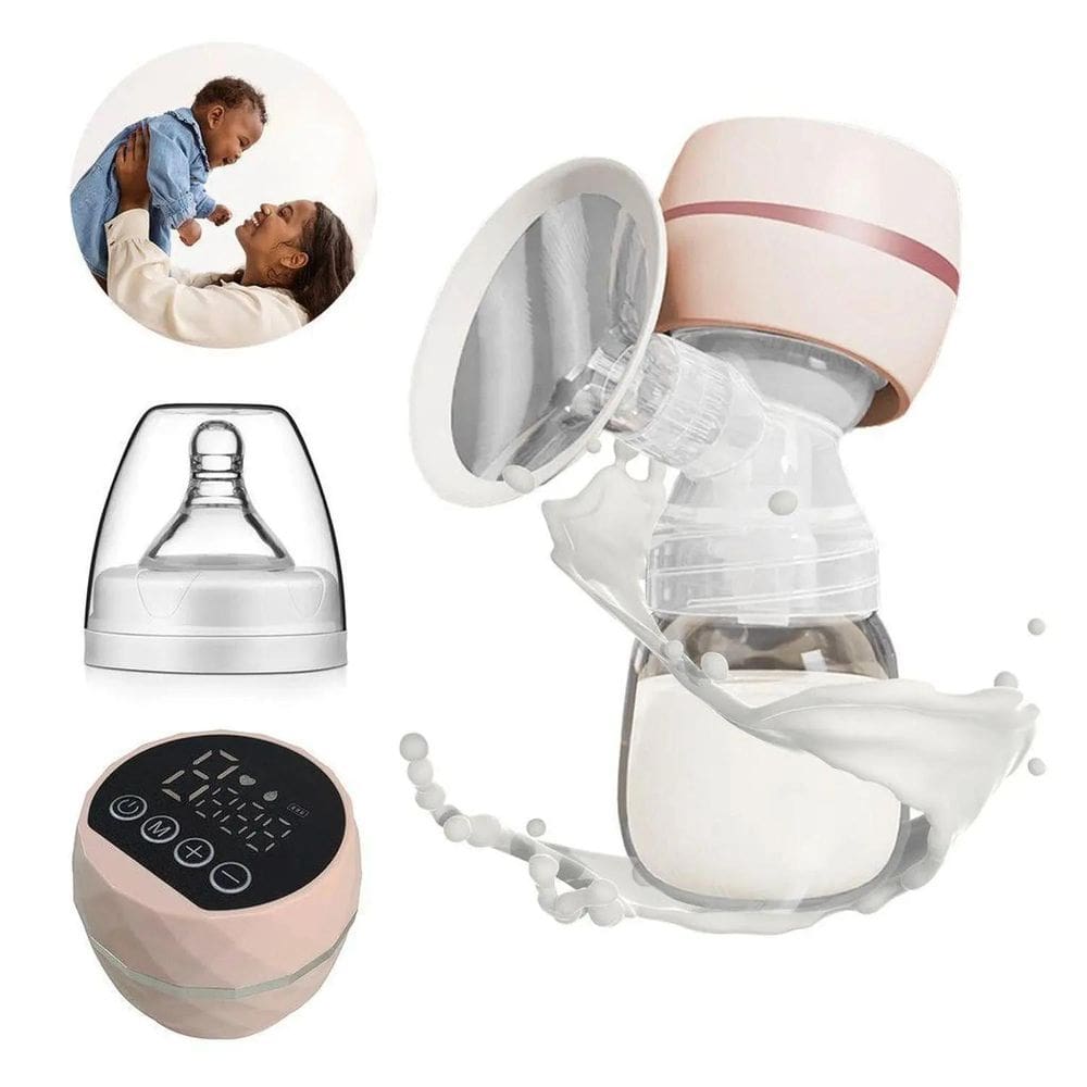 Bomba De Tirar Leite Elétrica Autom. Sucção Com Tela De Led