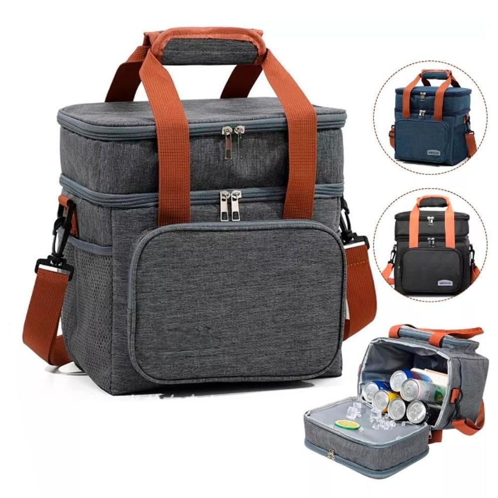 Bolsa Térmica Escola Quentes Frios Porta