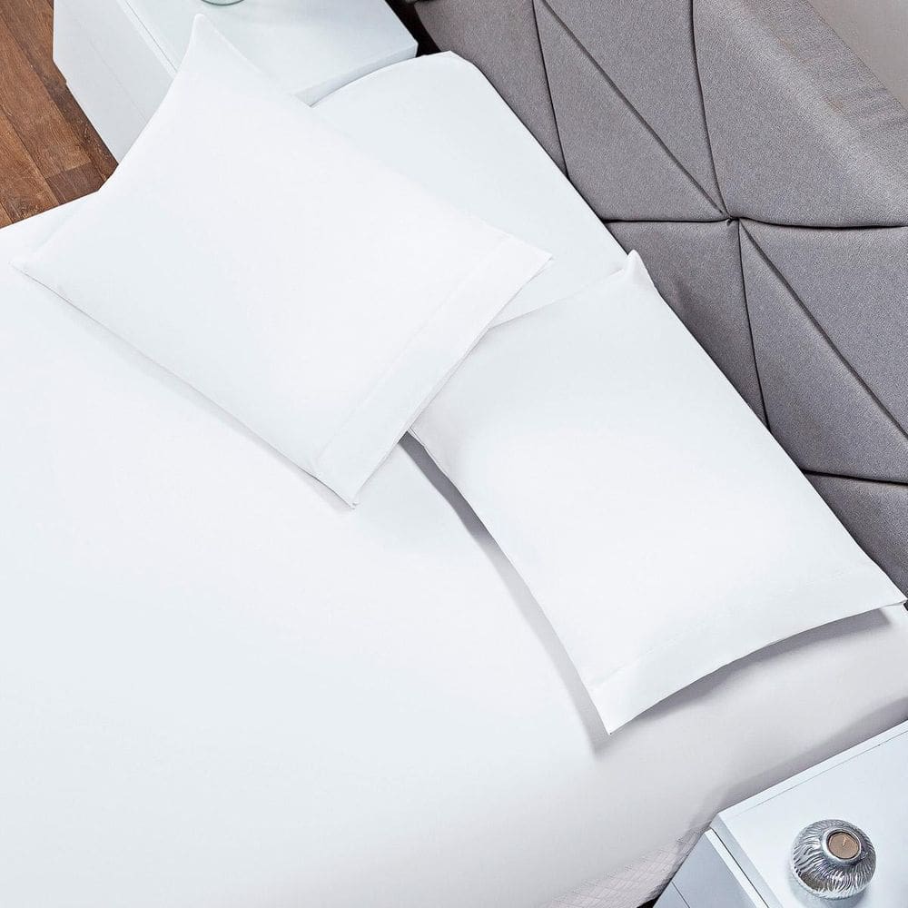 Kit 10 Fronhas 70 X 50 Soft Capa Travesseiro Envelope Branco