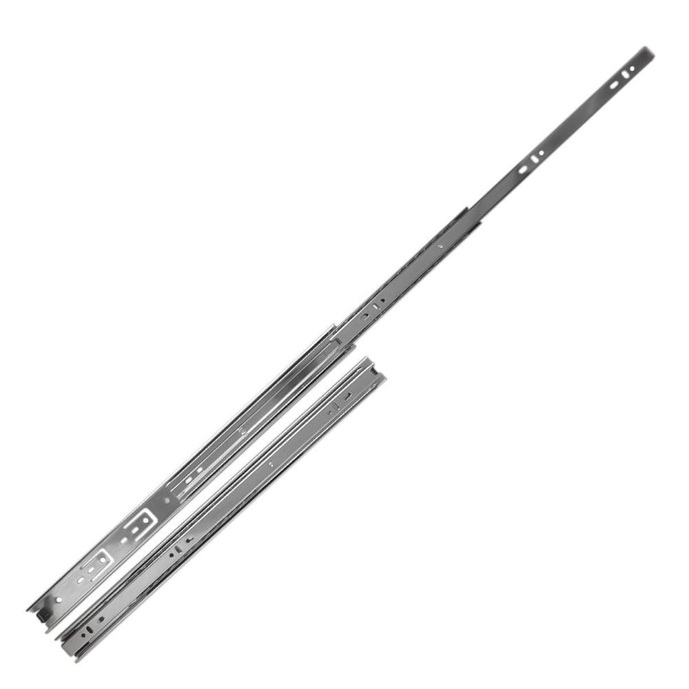 Corrediça Telescópica 450Mm X 35Mm 35Kg Para Gaveta 1 Par