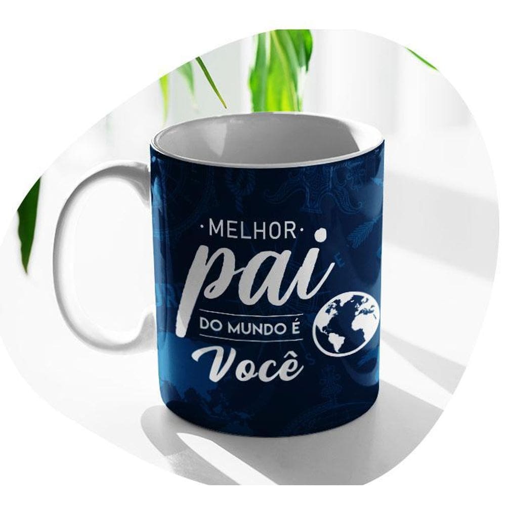 Caneca Melhor Pai De Porcelana 330Ml