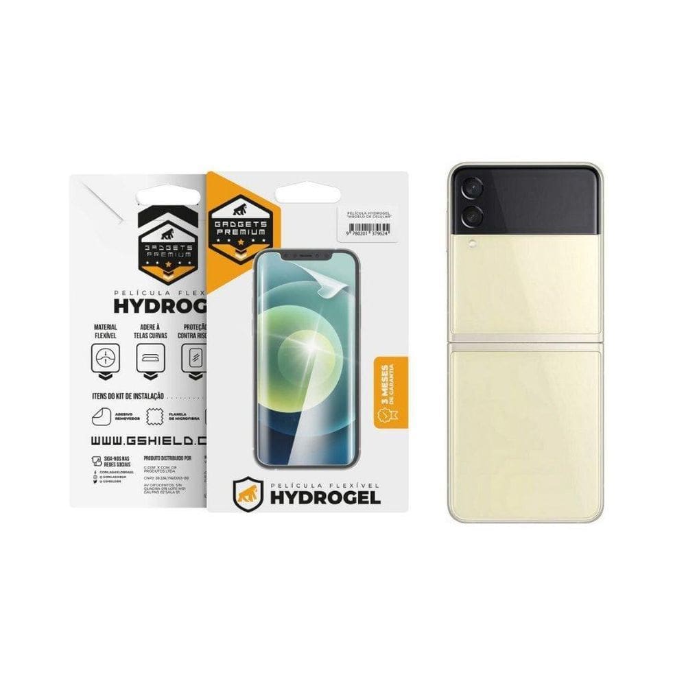 Película Para Samsung Galaxy Z Flip 3 - Traseira Hydrogel Hd