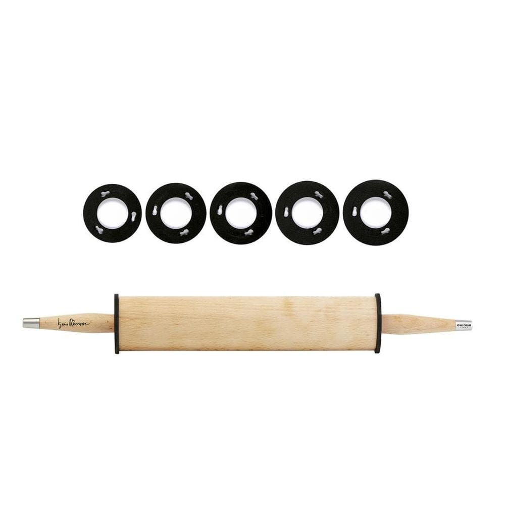 Rolo De Massa Macarrão Regulável 55Cm Massari Ghidini