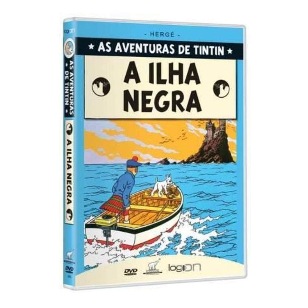 Dvd As Aventuras De Tintin : A Ilha Negra -  Tintim