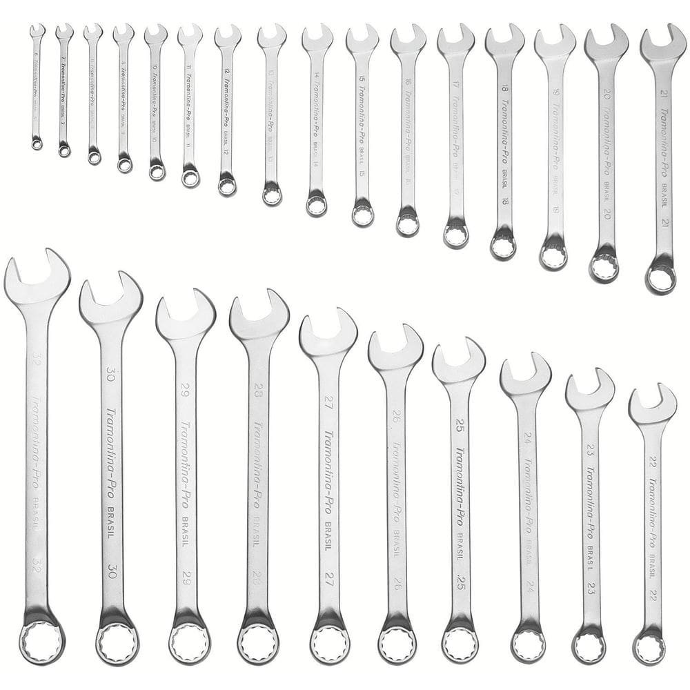 Jogo De Chaves Combinadas Tramontina Pro Aço 26 Pç