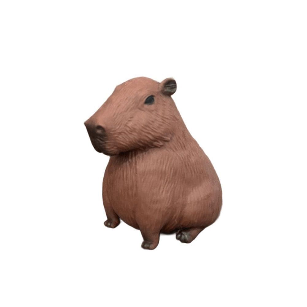 Capivara Divertida Estique E Aperte 12Cm - Dm Toys