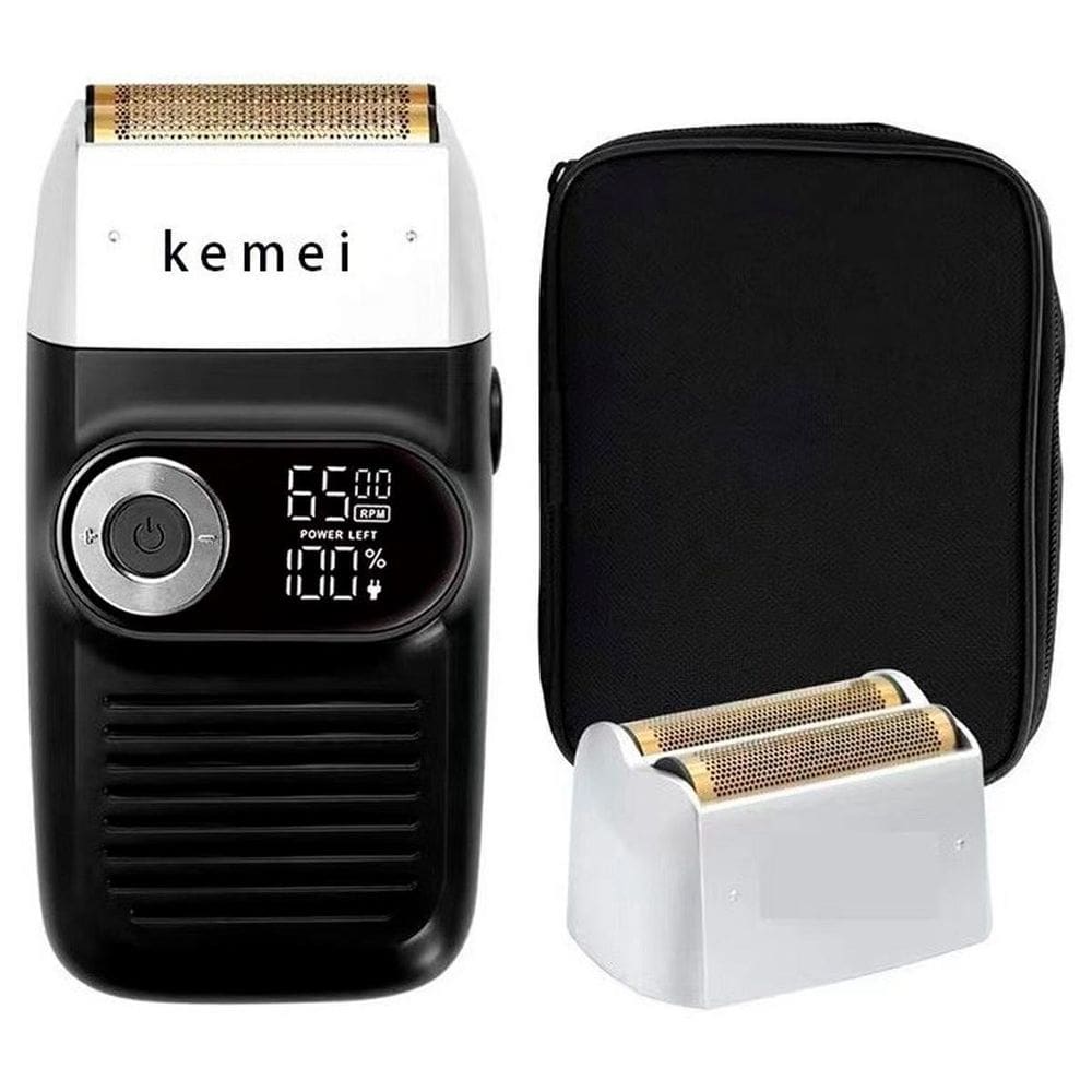 Barbeador De Precisão Kit  Kemei Bivolt