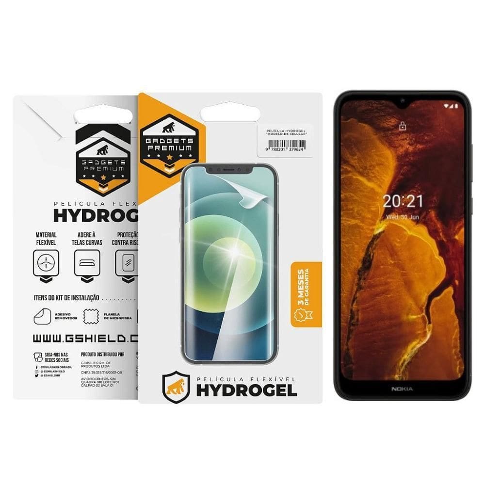 Película Para Nokia C30 - Hydrogel Gamer Fosca - Gshield