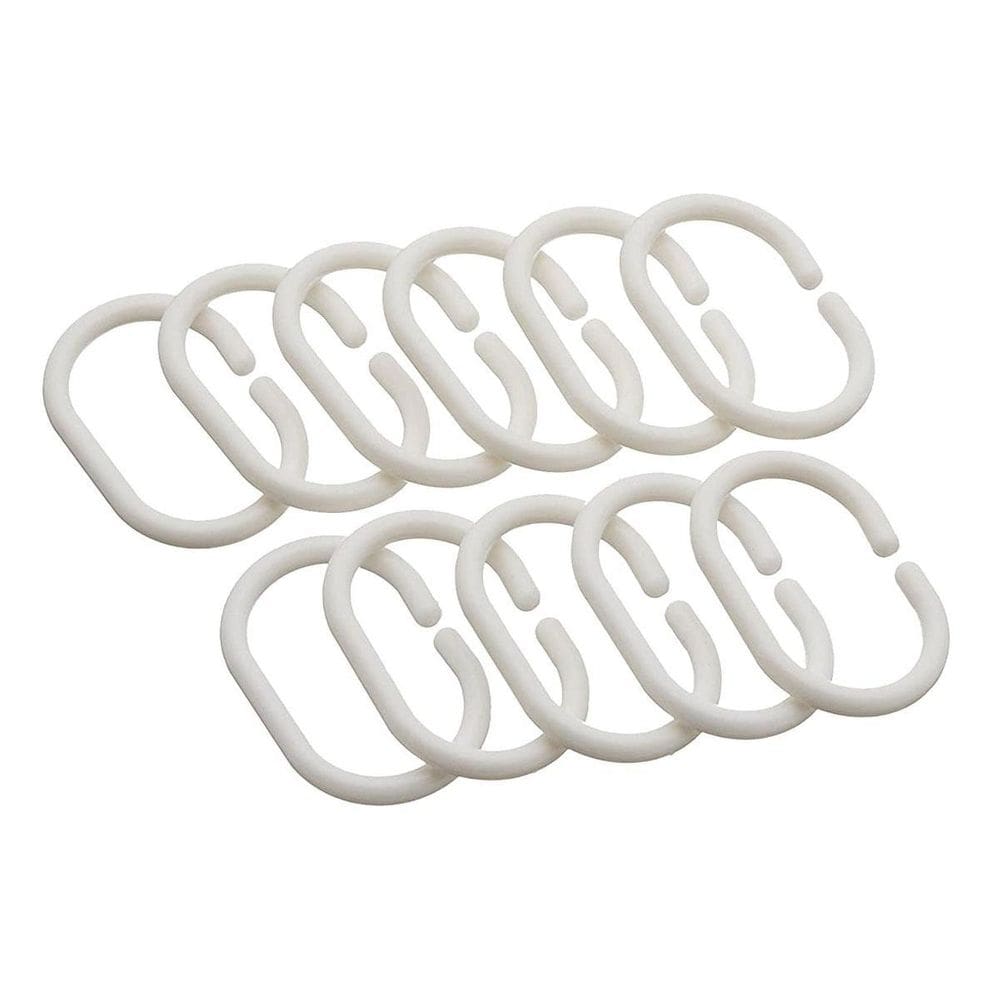 1 Cortina Box Banheiro Branca Pvc Antimofo Resistente