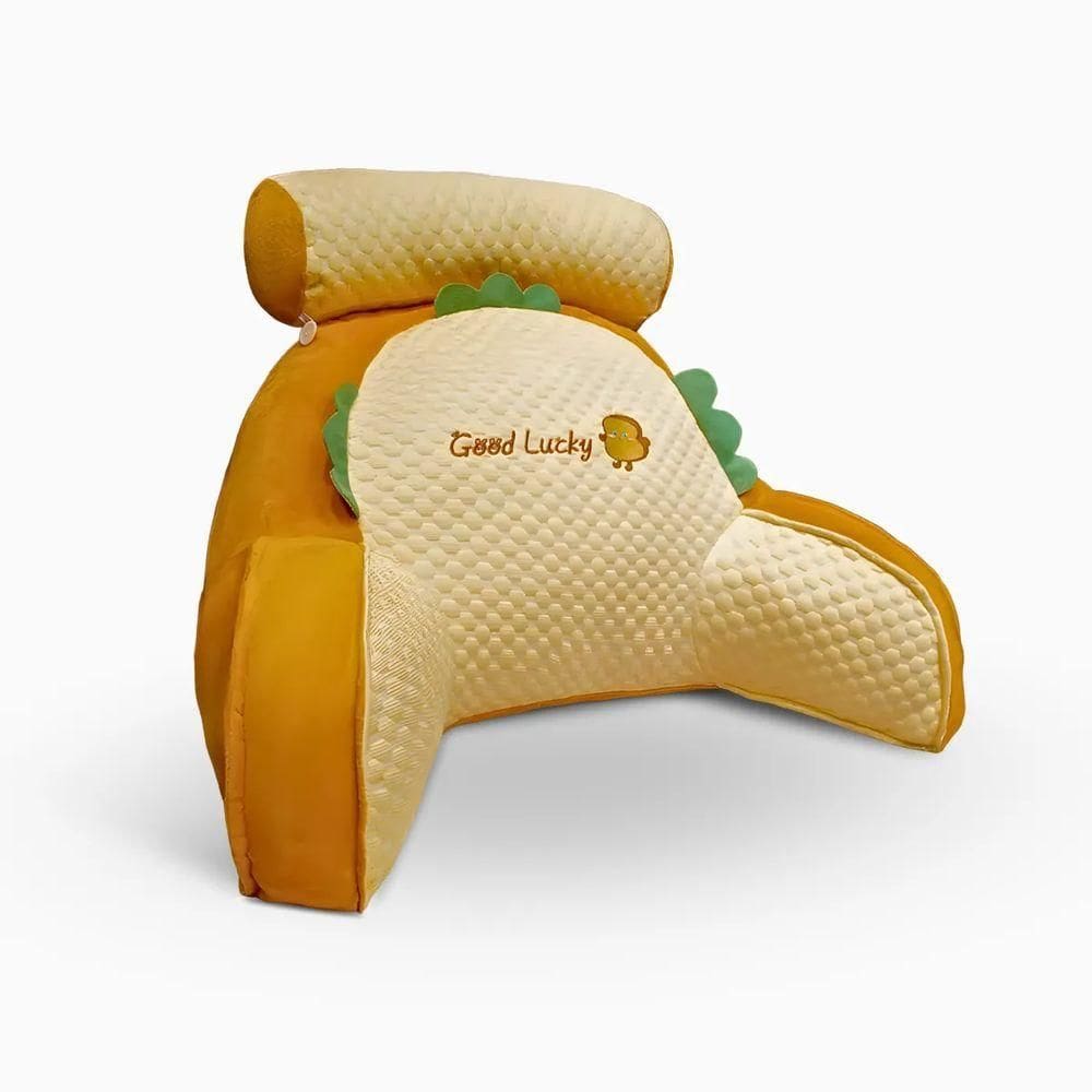 Travesseiro Multifuncional De Descanso E Apoio Laranja