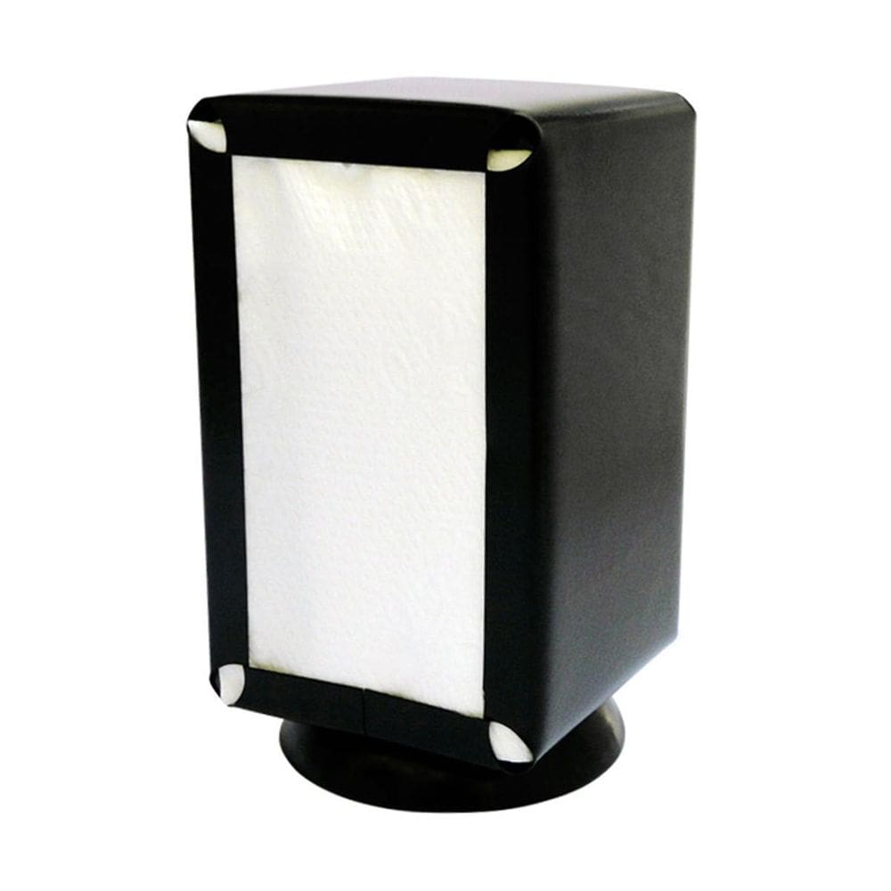 Porta Guardanapo TV Aço Pintado - Preto - 9cm x 17cm