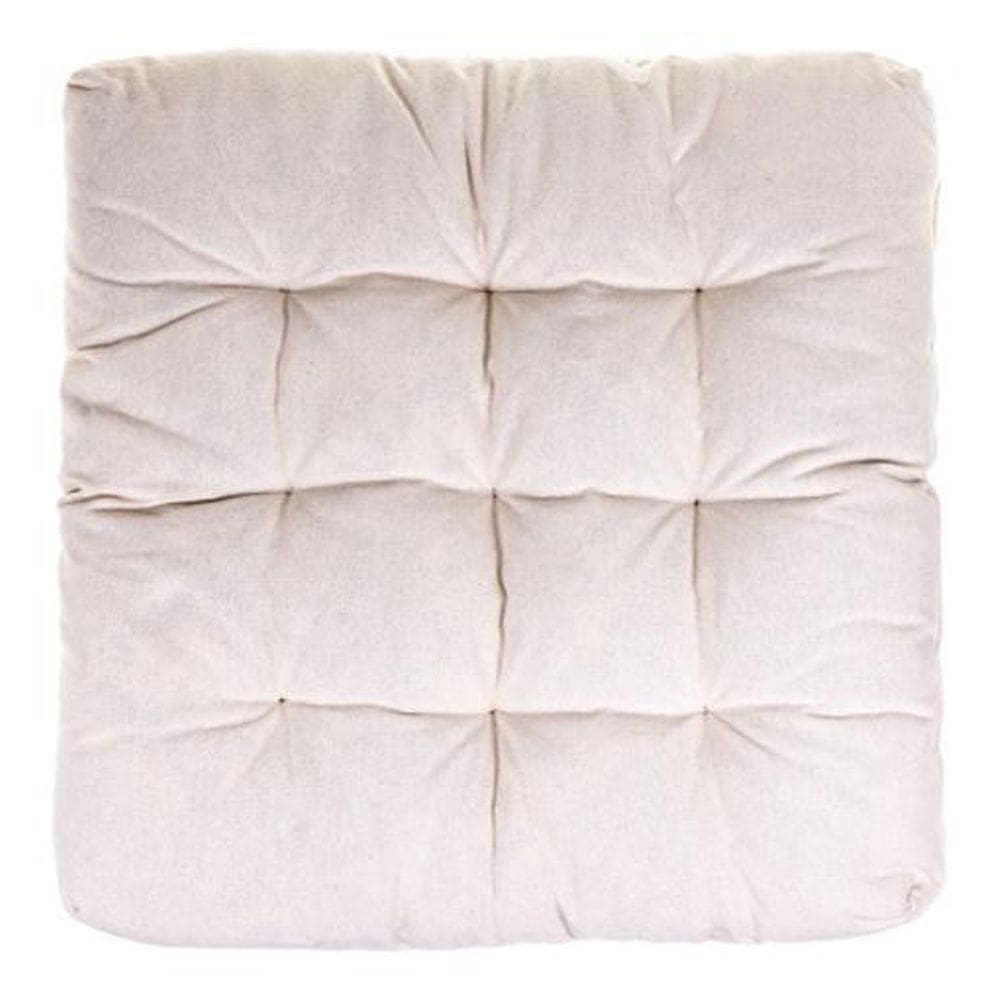 Almofada Futon Básica Natural 70X70Cm Sofisticada - Bege