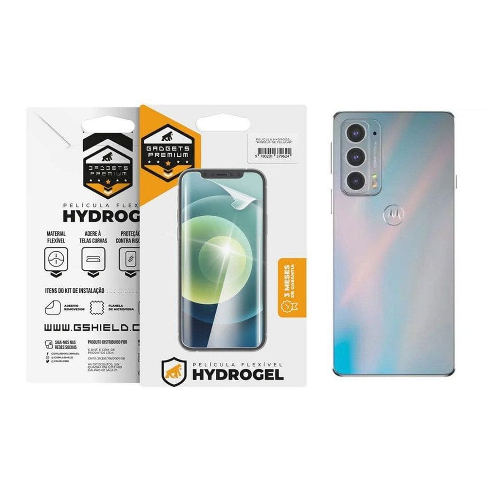 Película Traseira De Hydrogel Para Motorola Moto Edge 20