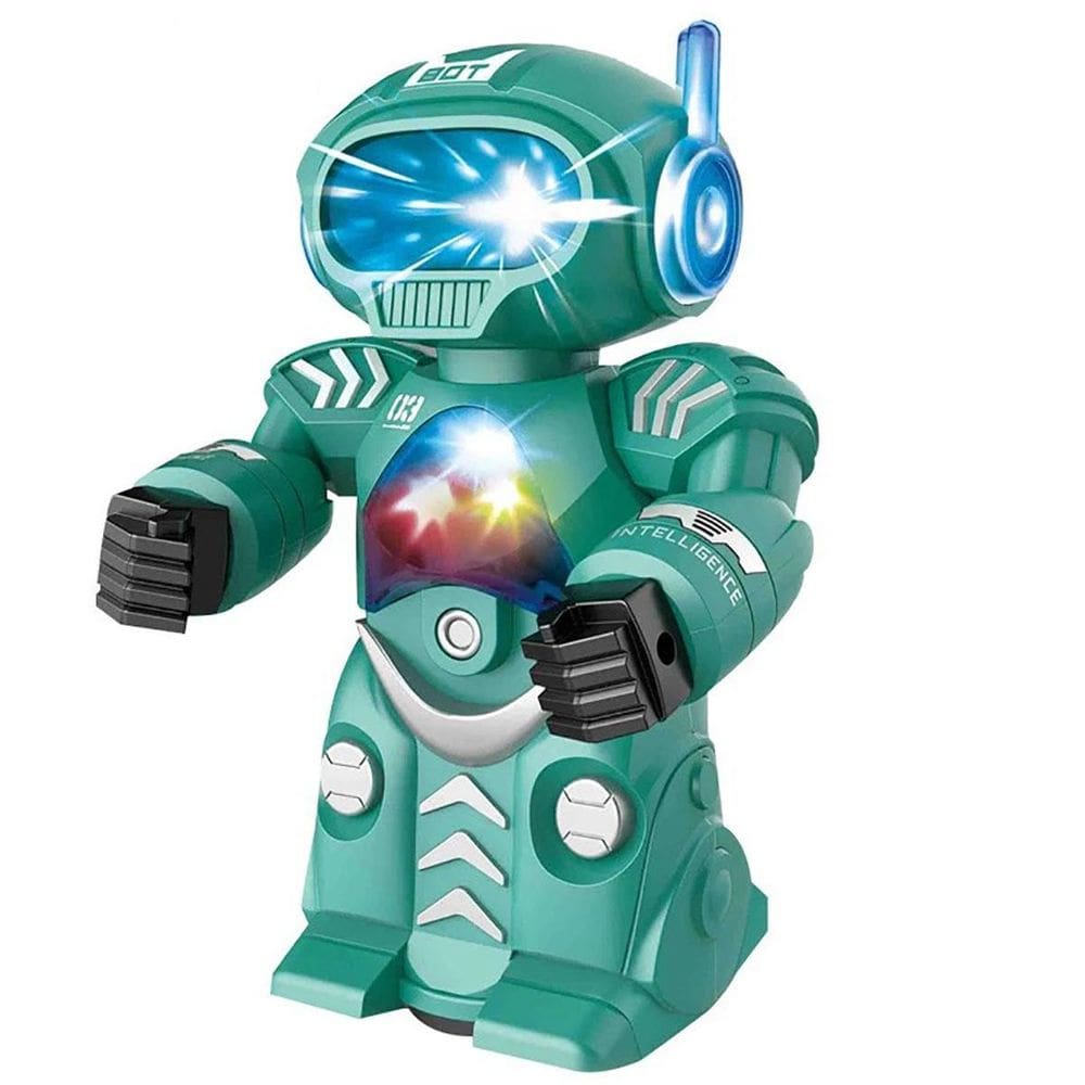 Brinquedo Robô Dançarino Universal Com Luz E Som