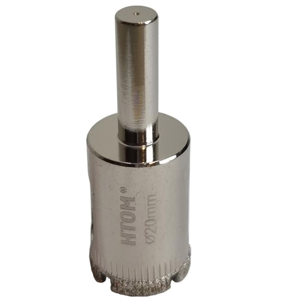 Serra Copo Diamantada 20Mm Porcelanato Cerâmica Vidro Htom