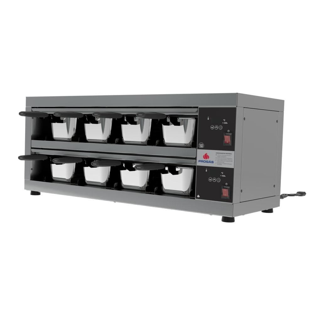 Conservador De Proteina Prcprot-8 1600W 8 Bandejas 220V - Progas