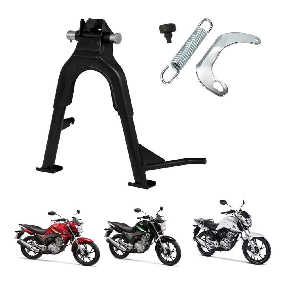 Pezinho Central Tripé Moto 160 Todos Anos - Alta Resistência