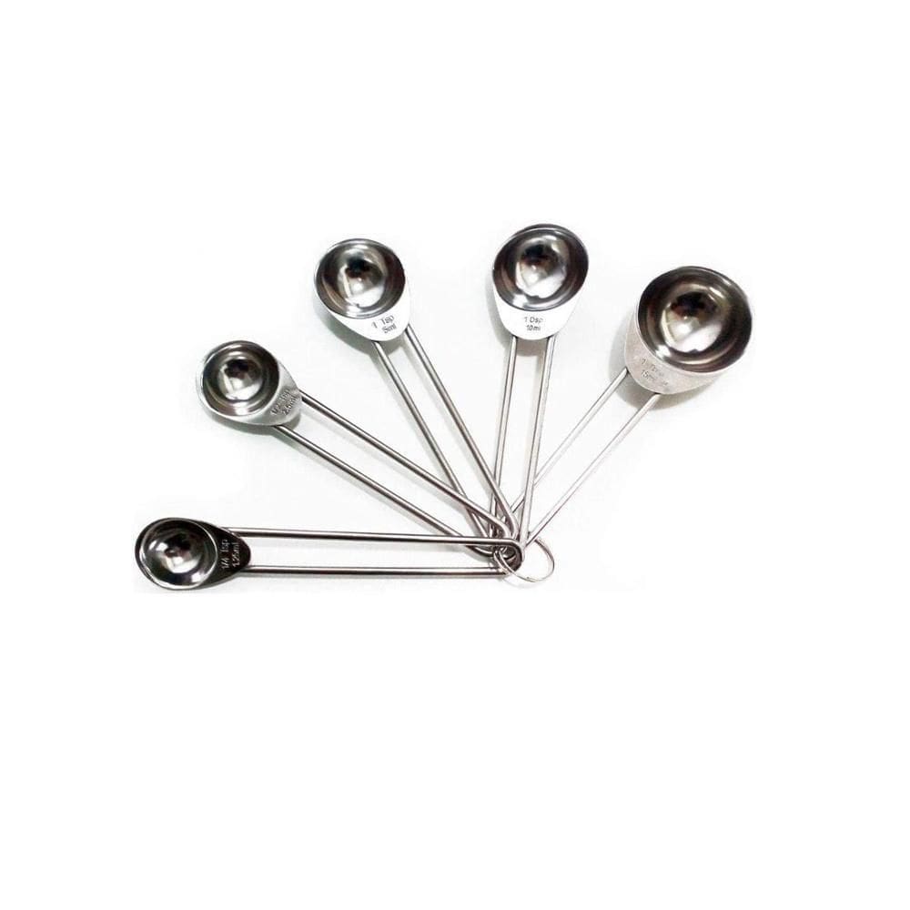 Jogo De 5 Colheres Medidoras Em Inox - Mimo Style