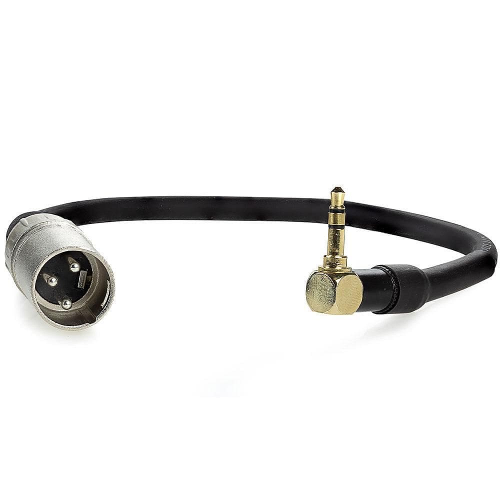 Cabo Adaptador P2 Estereo 90 Graus Para Xlr Macho - 80 Cm