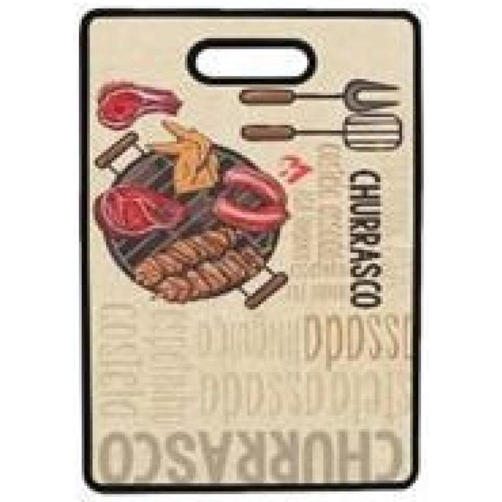 Kit Com 4 Tábuas De Carne PVC 44Cm Ck3124 Clink