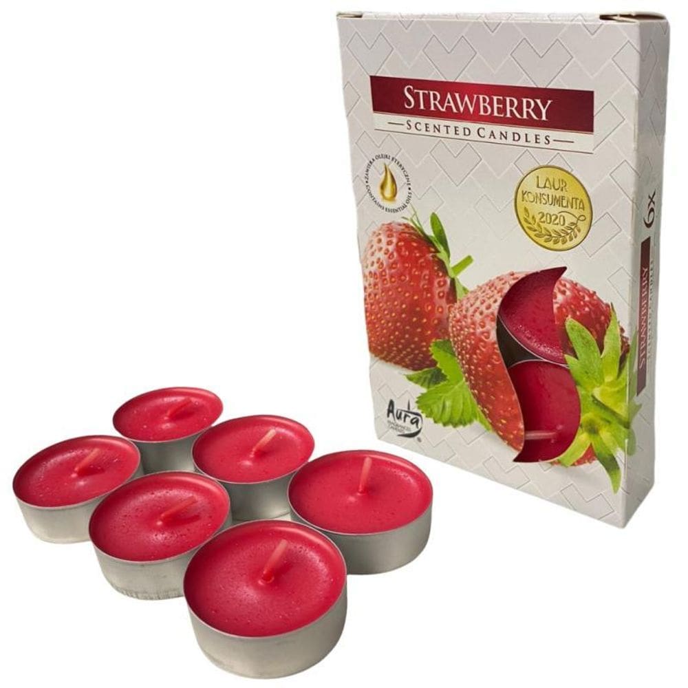 Kit 6 Vela Rechaud Difusor Flutuante Fondue- Escolha O Aroma