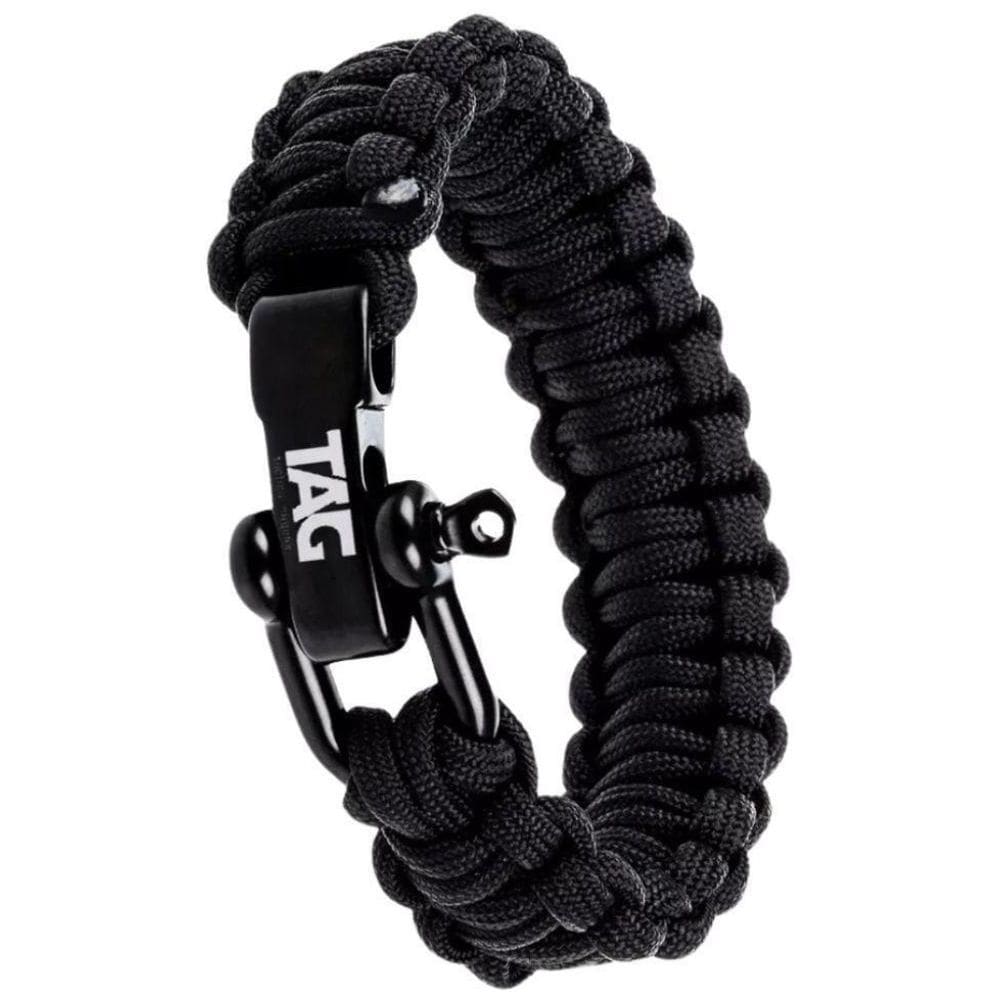 Pulseira Bracelete Paracord De Sobrevivência Ntk Cord Ak Tag