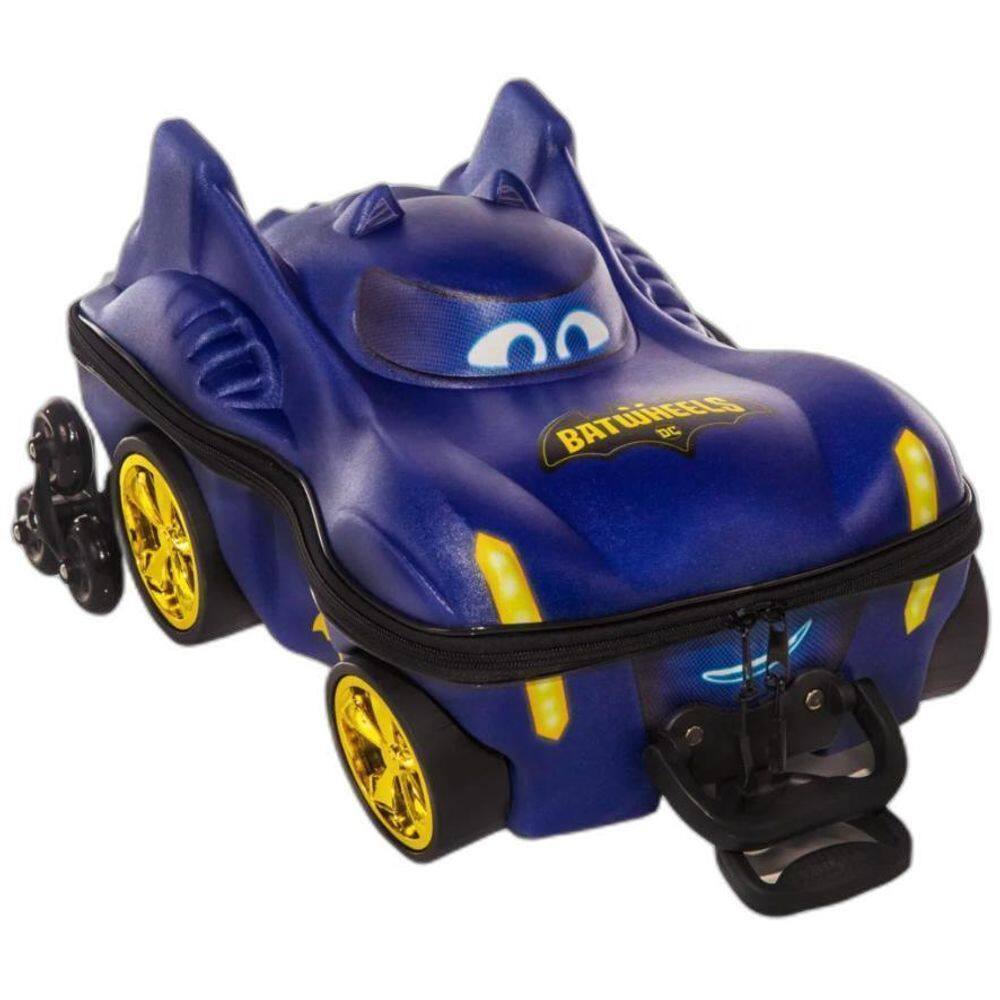 Mochila De Rodinhas 3D Maxtoy Batwheels Azul