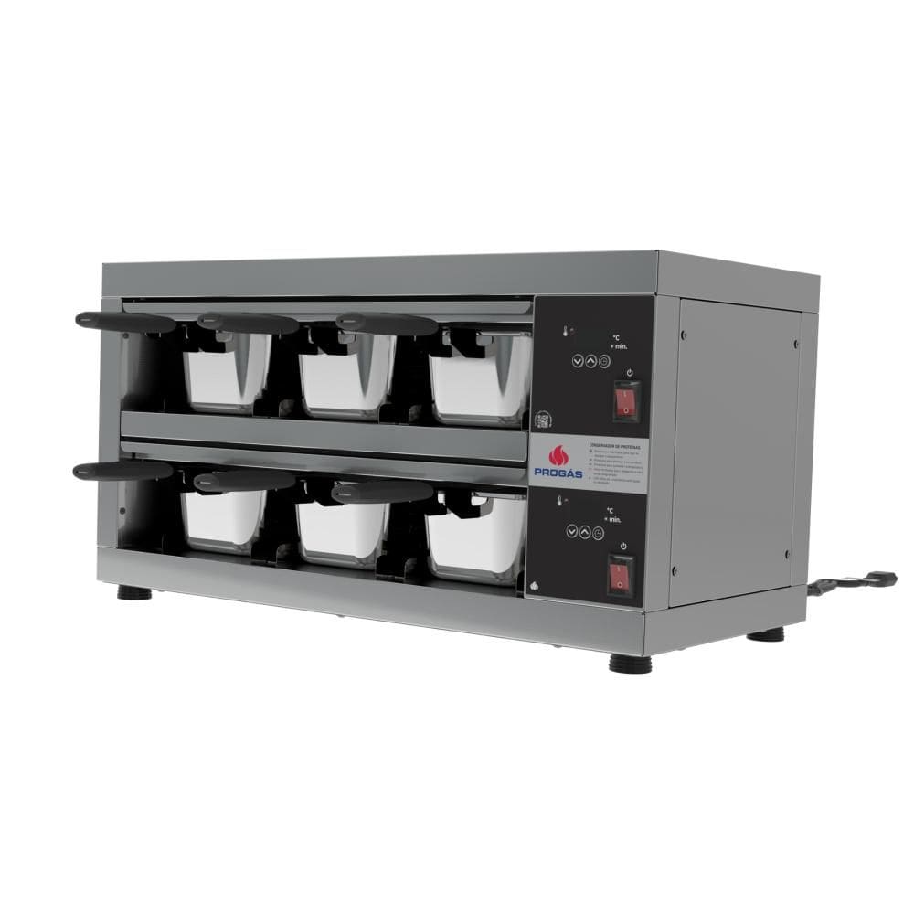 Conservador De Proteina Prcprot-6 1200W 6 Bandejas 220V - Progas