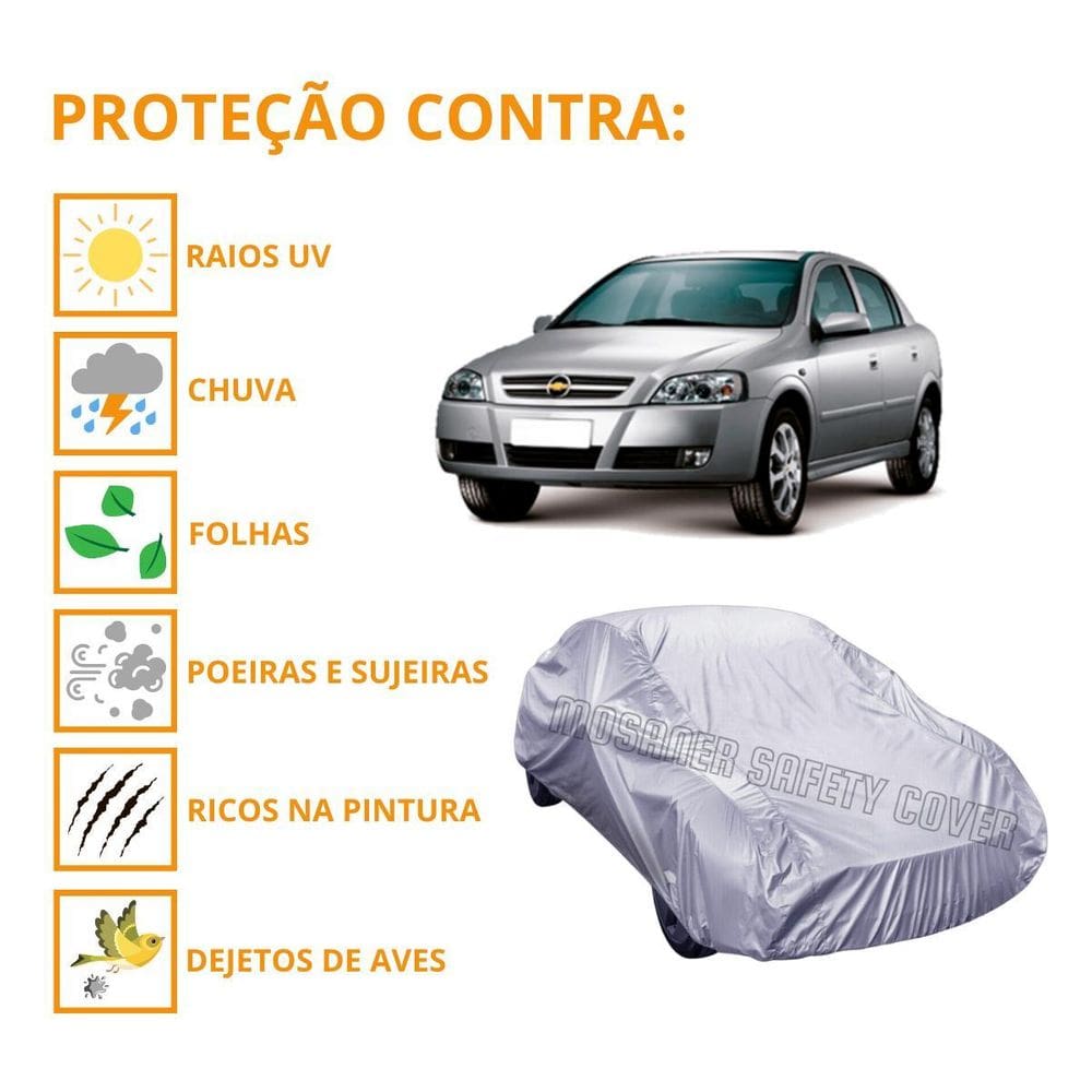 Capa Cobrir Carro Chevrolet Astra Com Qualidade Impermeável