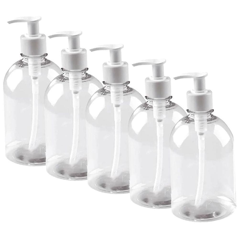 Pote Saboneteira Dispenser Com Ejetor Kit 5