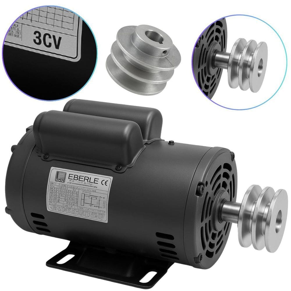 Motor Elétrico Mono 3Cv Alta Rpm Lavadora Policorte Serra