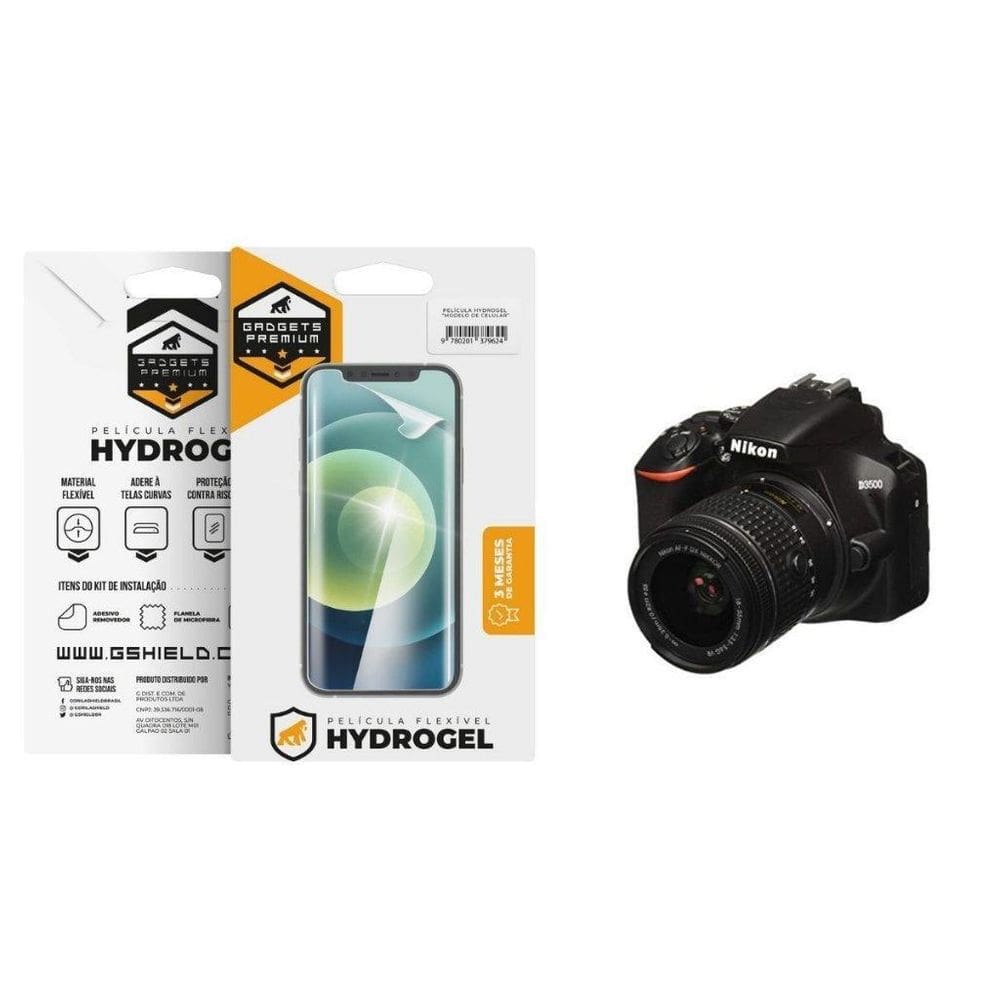 Película Hydrogel Para Nikon D3500 - Gshield