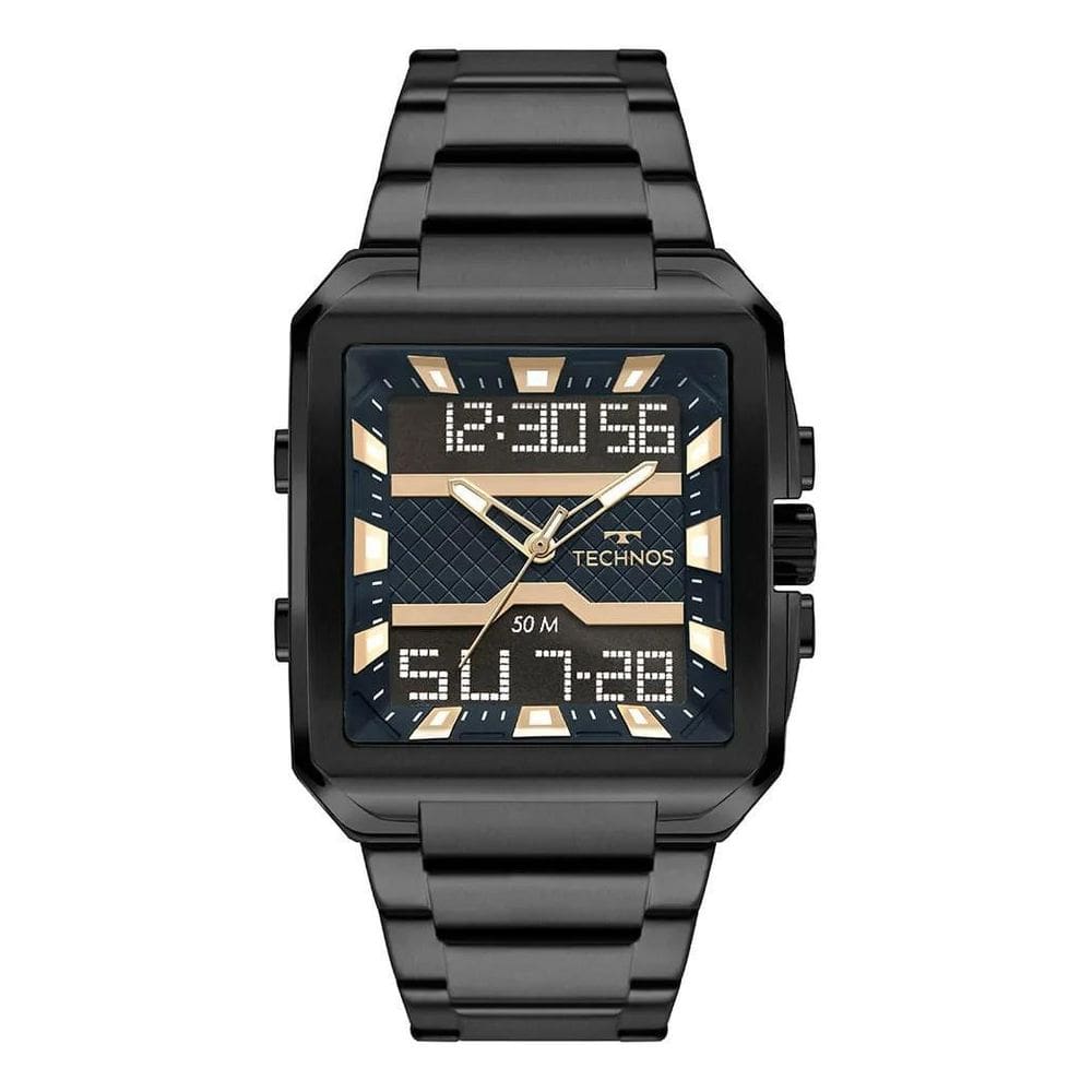 Relógio Technos Masculino Digitech Preto - Bj3758Ac/1A