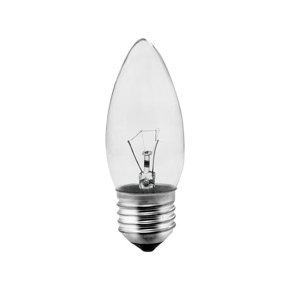 Lâmpada Incandescente Taschibra Vela Clara 25W E14 110V