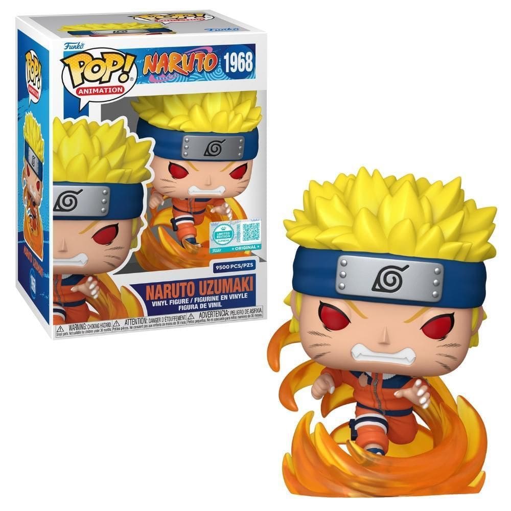 Boneco Funko Pop Naruto Clássico - Naruto 1º Kurama