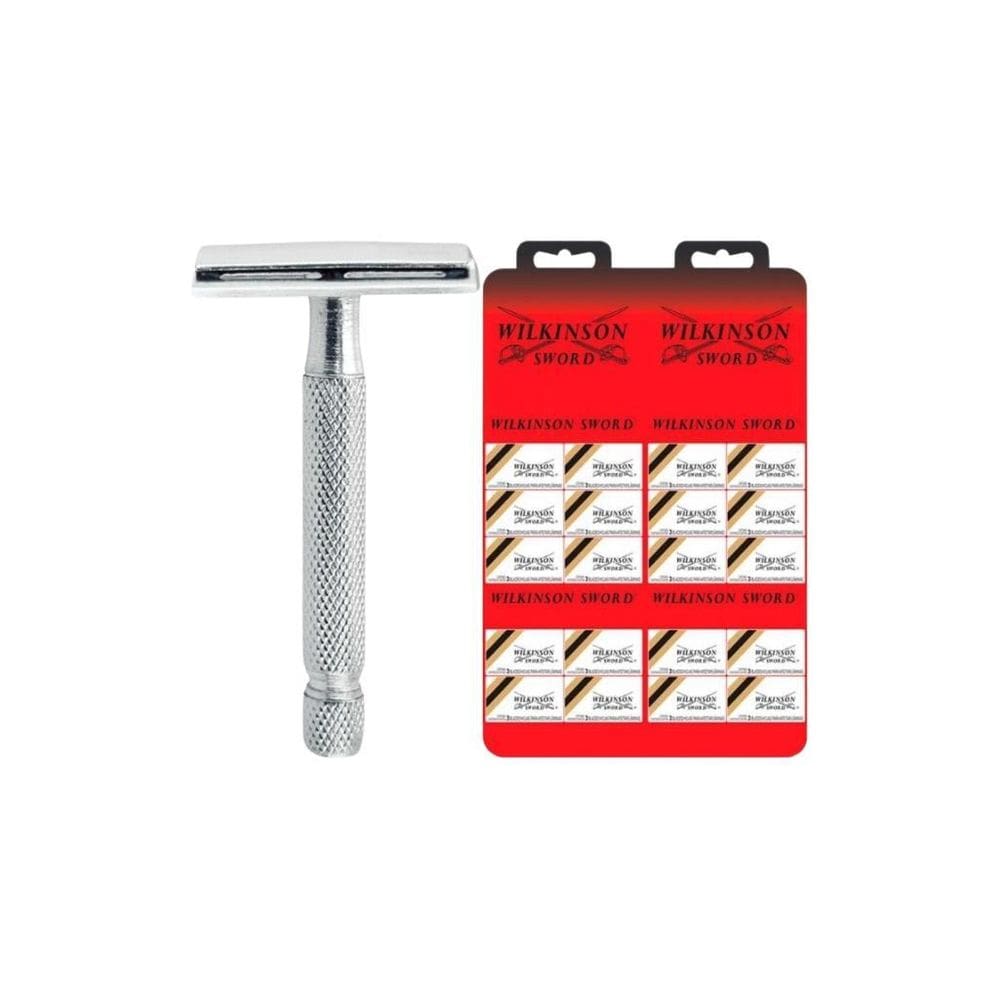 Aparelho De Barbear Mund+Lamina Wilkson Cart 20 Caixa C3Un