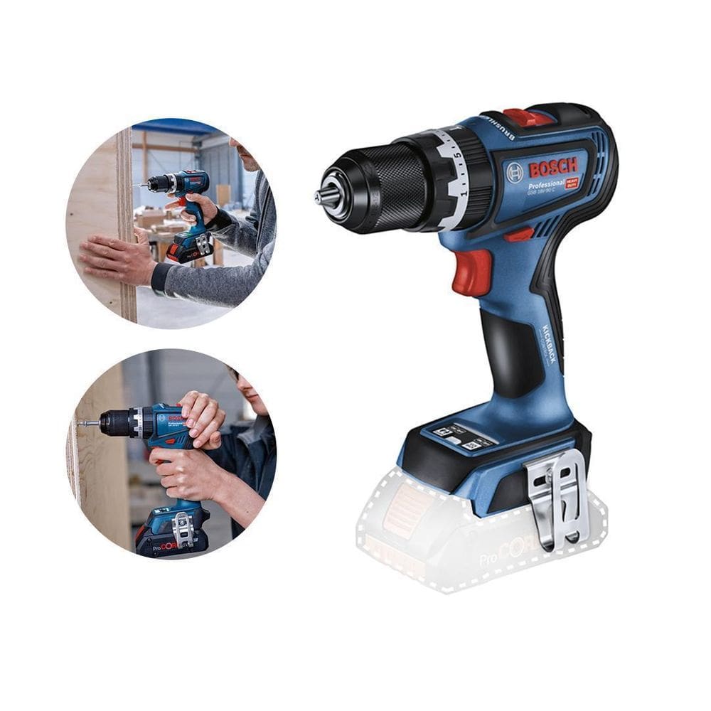 Parafusadeira Furad Impacto Bosch Gsb18V-90 18V Sem Bateria