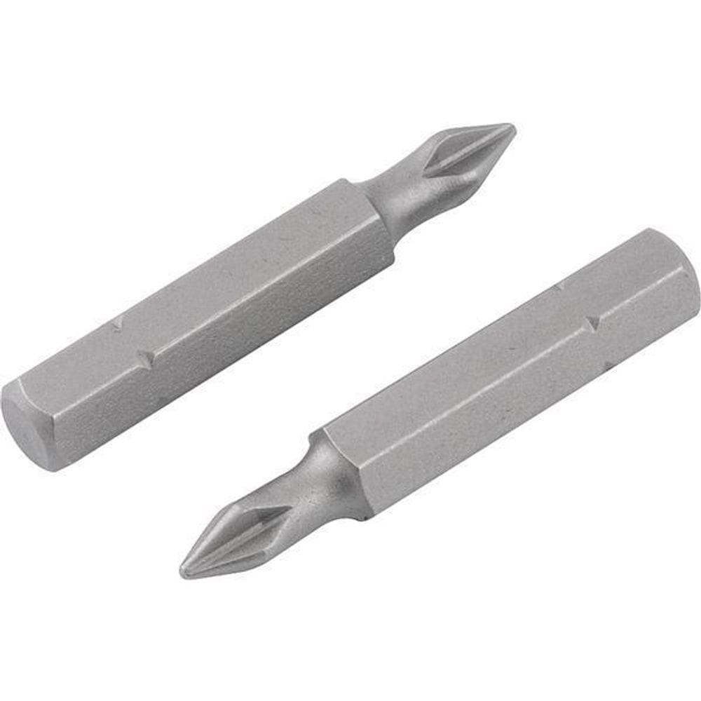 Bits Ponteira Phillips 1/4 N.2 1/4X38Mm Aço S2 Com 2 Pç
