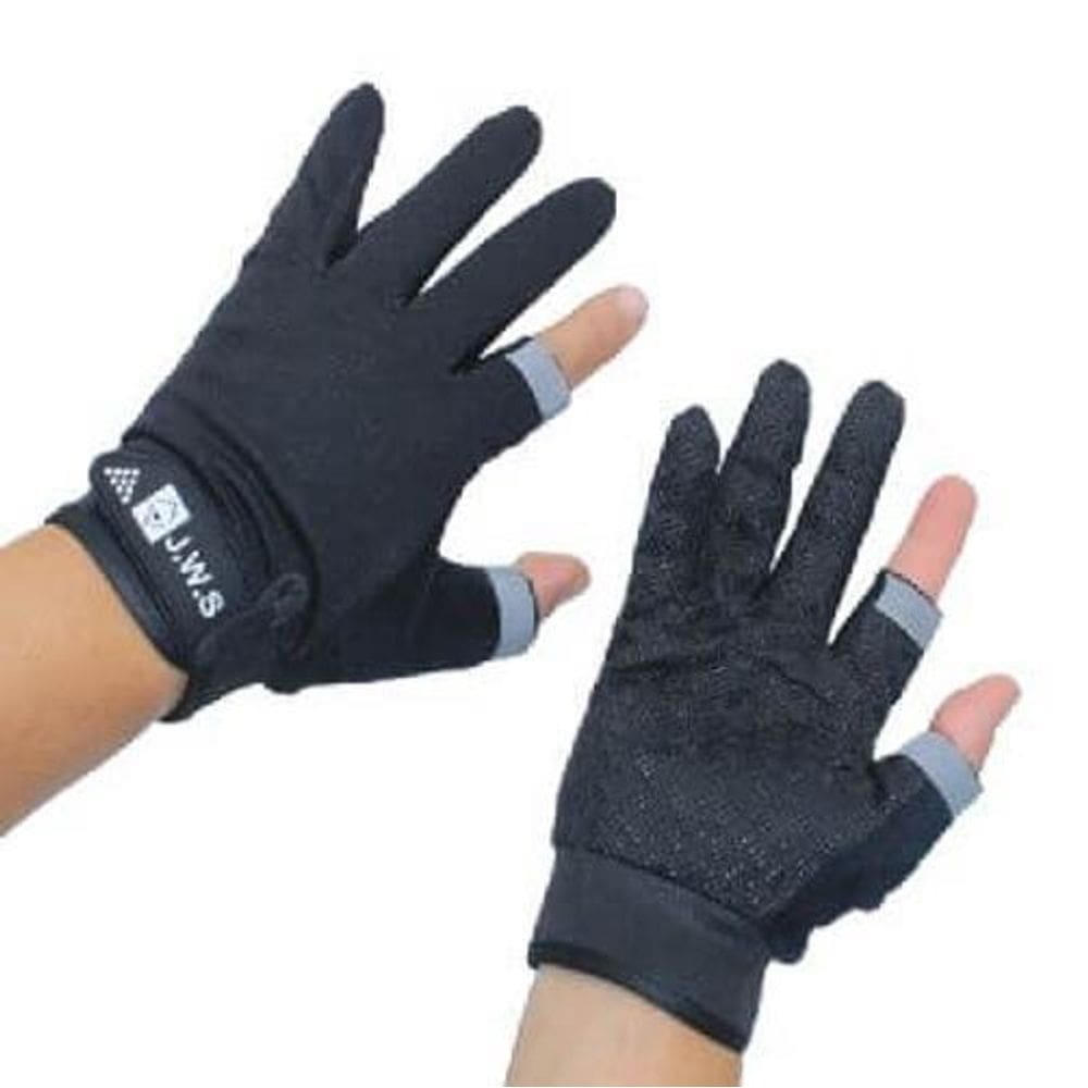 Luva Dedeira Antiderrapante Pesca Arremesso 2 Dedos Exposto