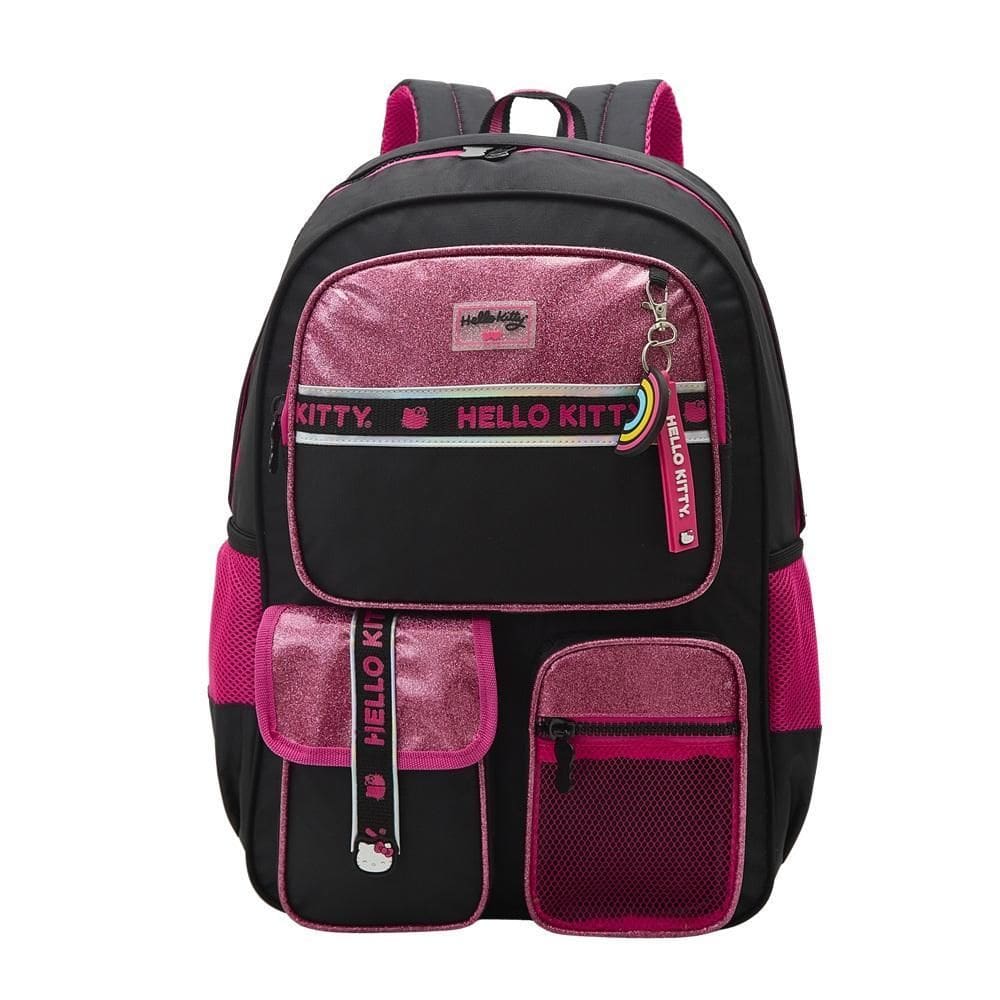 Mochila Infantil De Costas Escolar Adolescente Hello Kitty